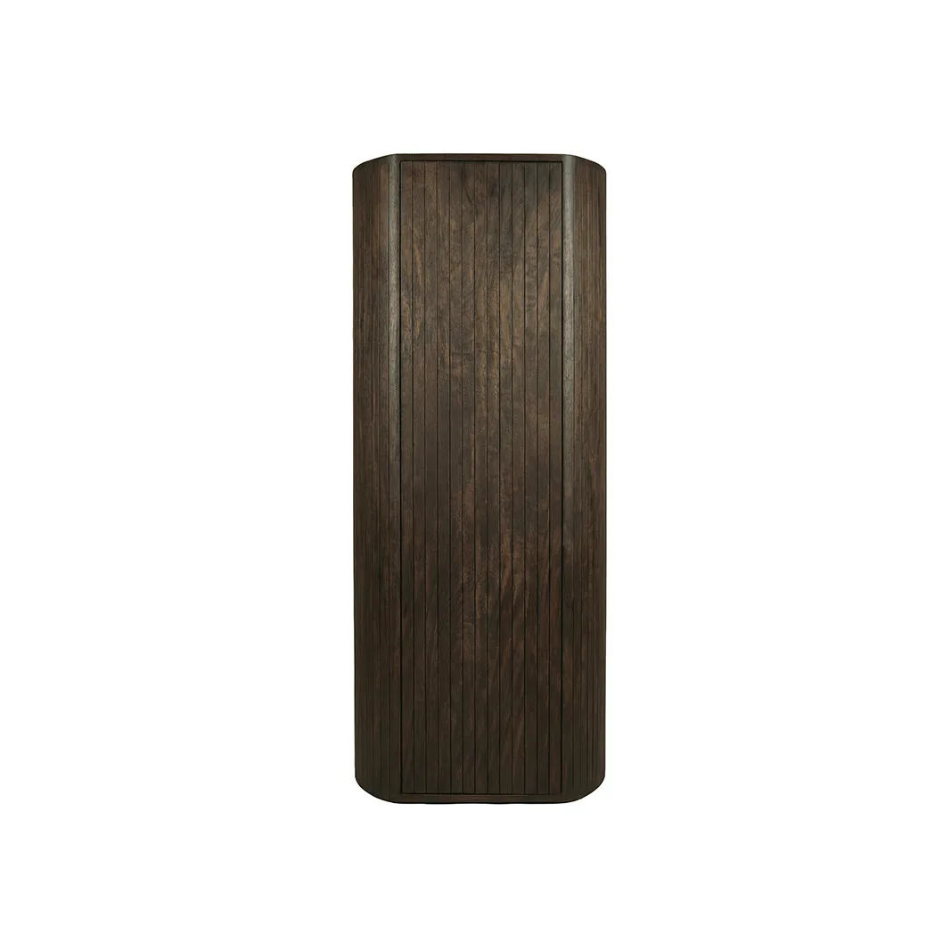 LABEL51 Schrank Miya 140 cm, rechts in Espresso mangohout, Detail 2