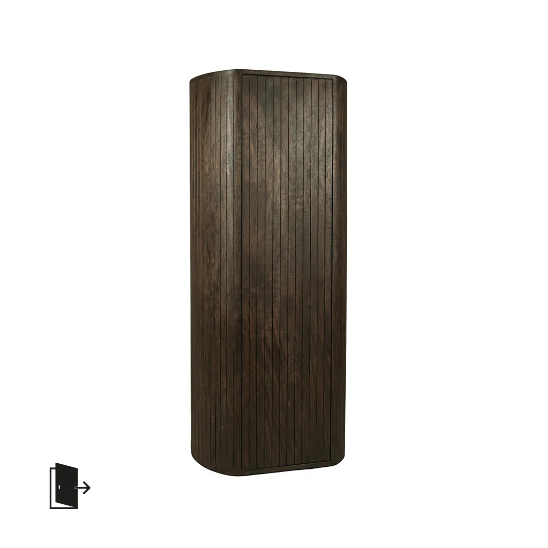 Bergkast Miya 160 cm, rechts - LABEL51