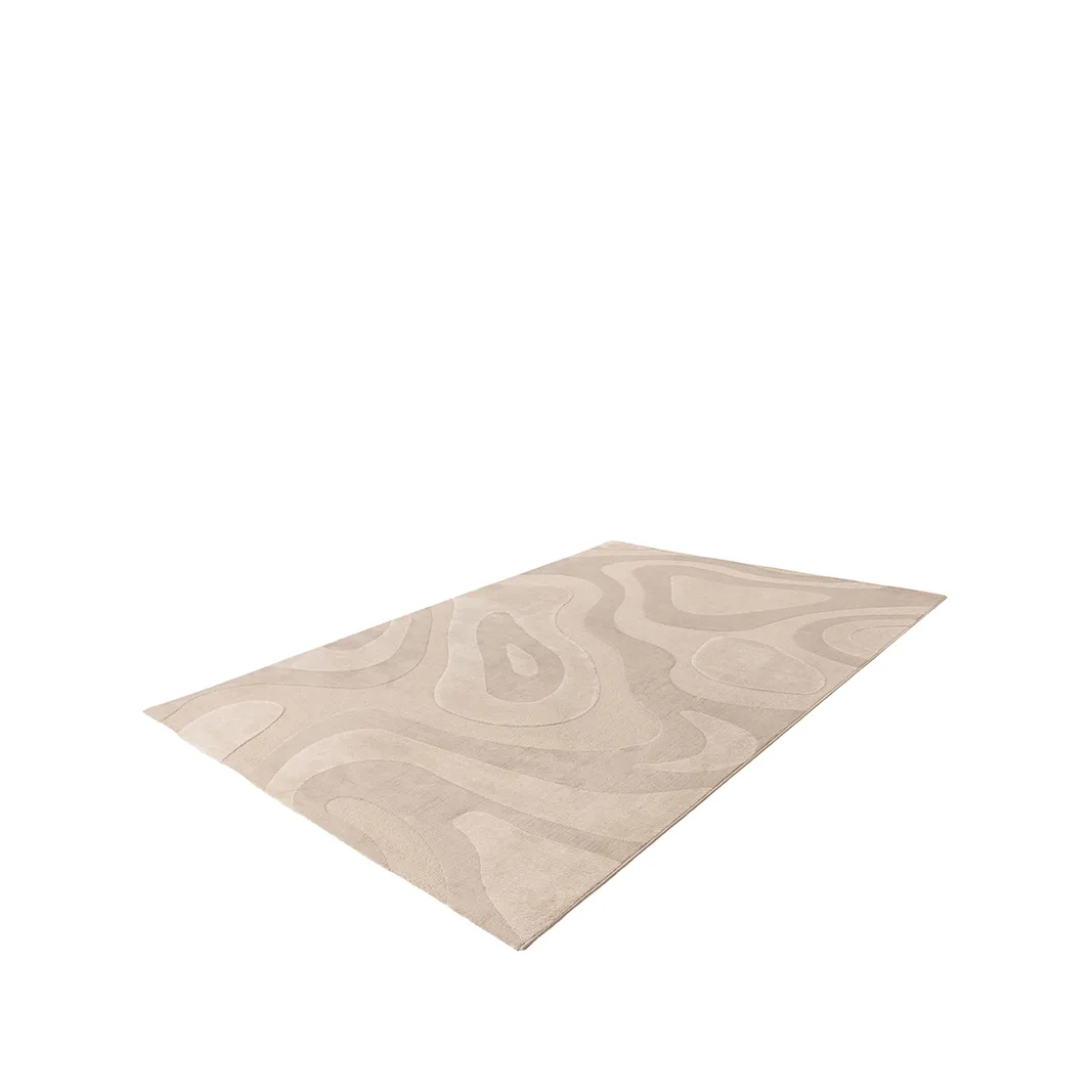 LABEL51 Teppich Gamo 200x290 cm in Beige polyester, Detail 1