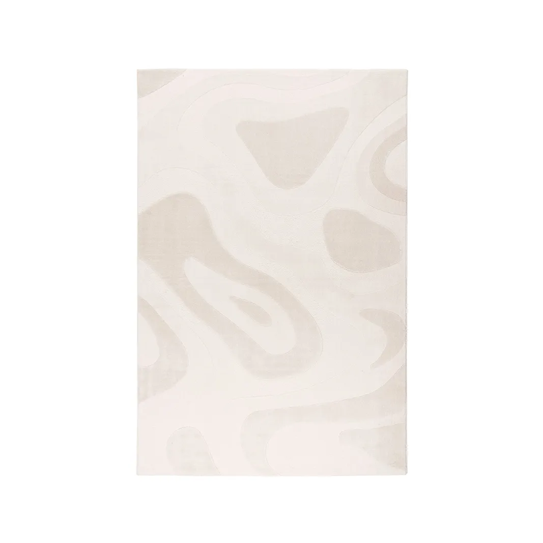 LABEL51 Vloerkleed Gamo 200x290 cm in Ivoor polyester