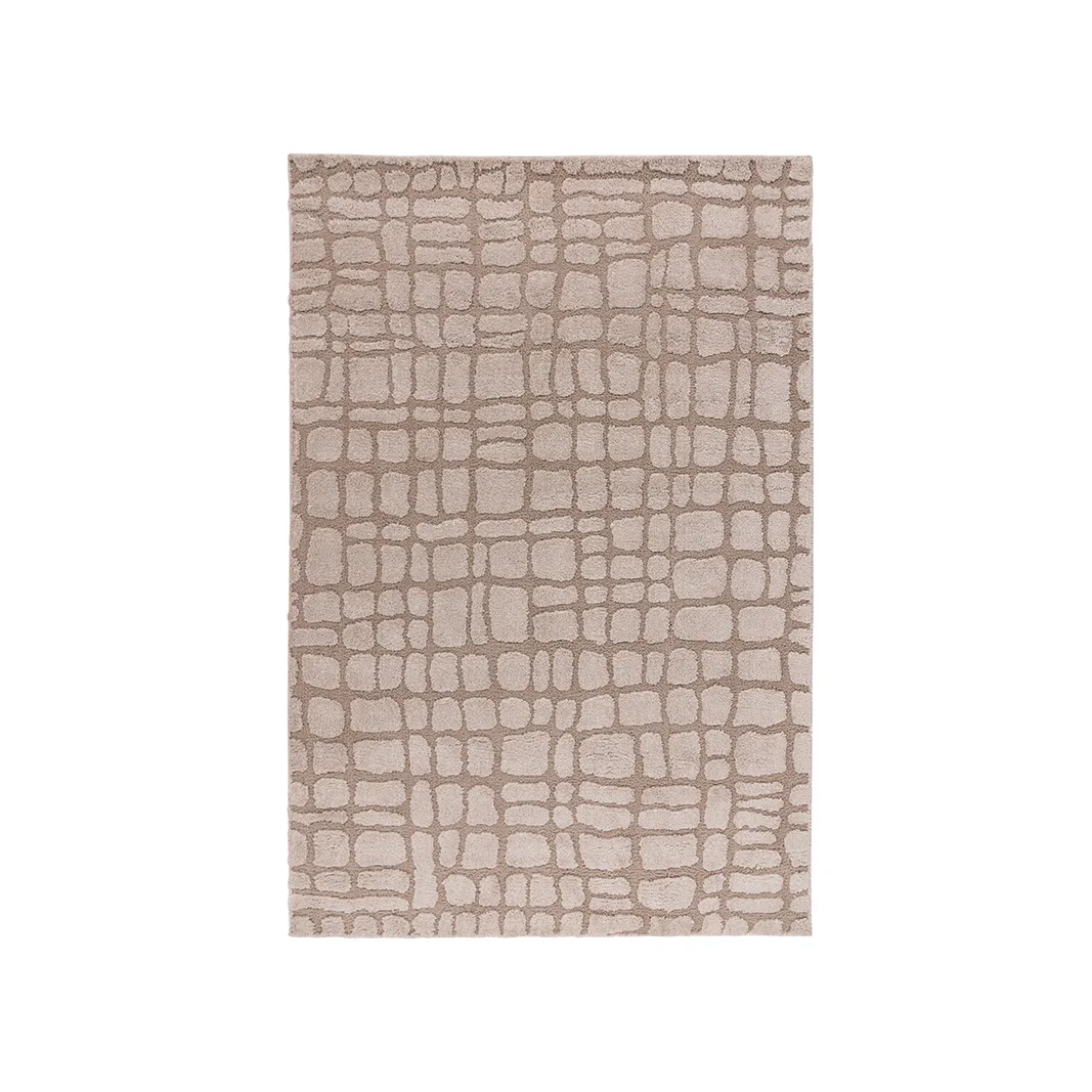 LABEL51 Teppich Kyro 160x230 cm in Beige polyester