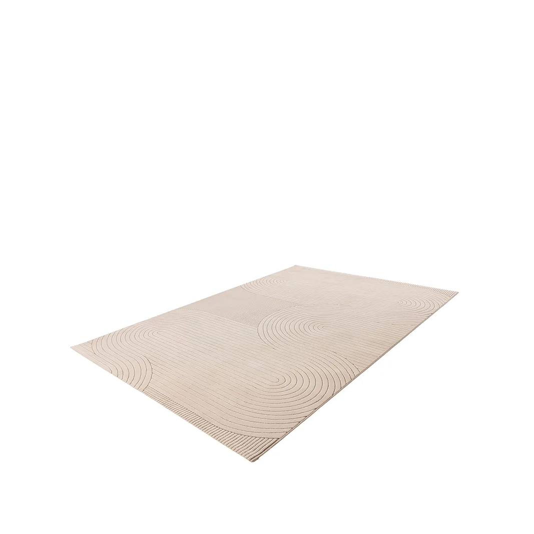 LABEL51 Teppich Lavita 160x230 cm in Taupe polyester, Detail 1
