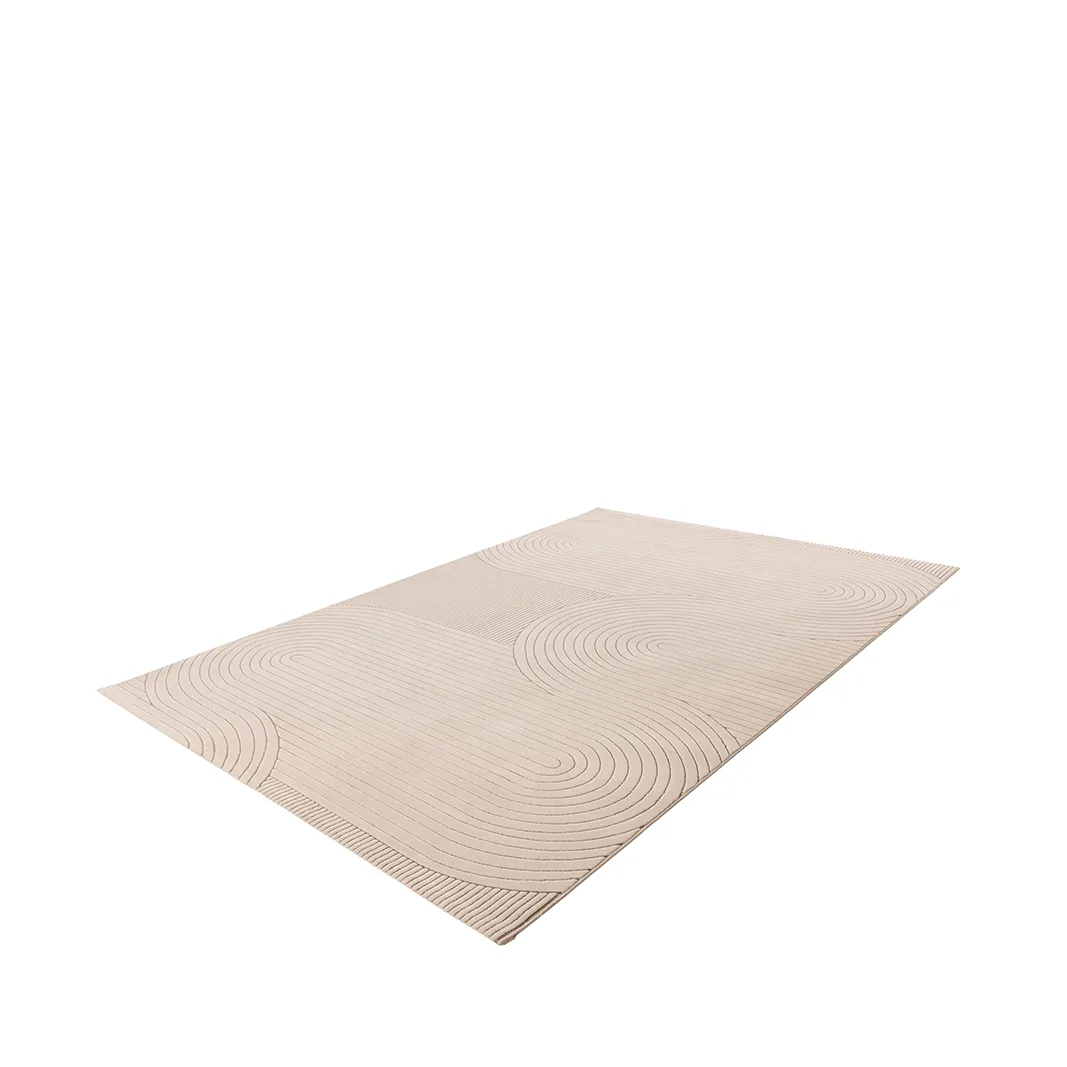 LABEL51 Teppich Lavita 200x290 cm in Taupe polyester, Detail 1