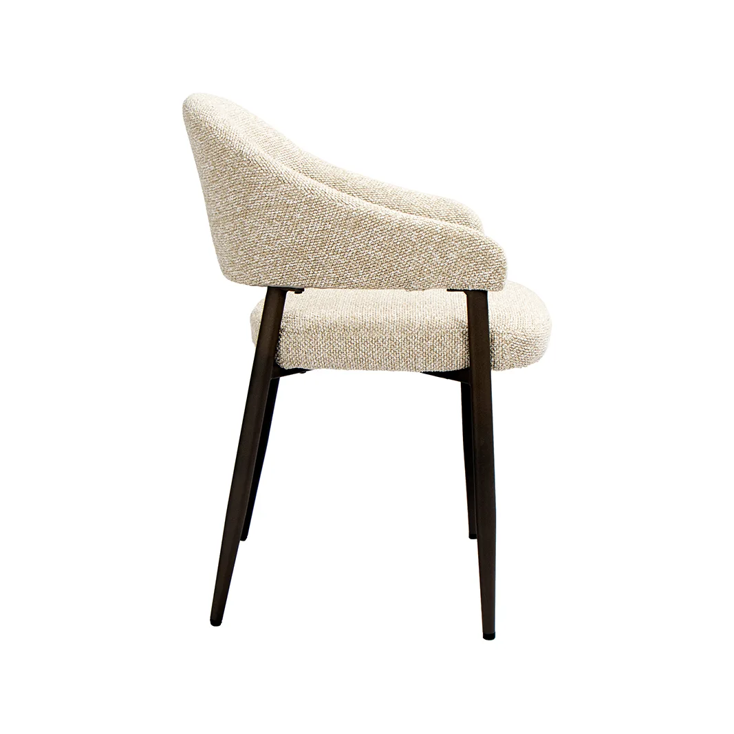 LABEL51 dining chair Sora bronze metal
