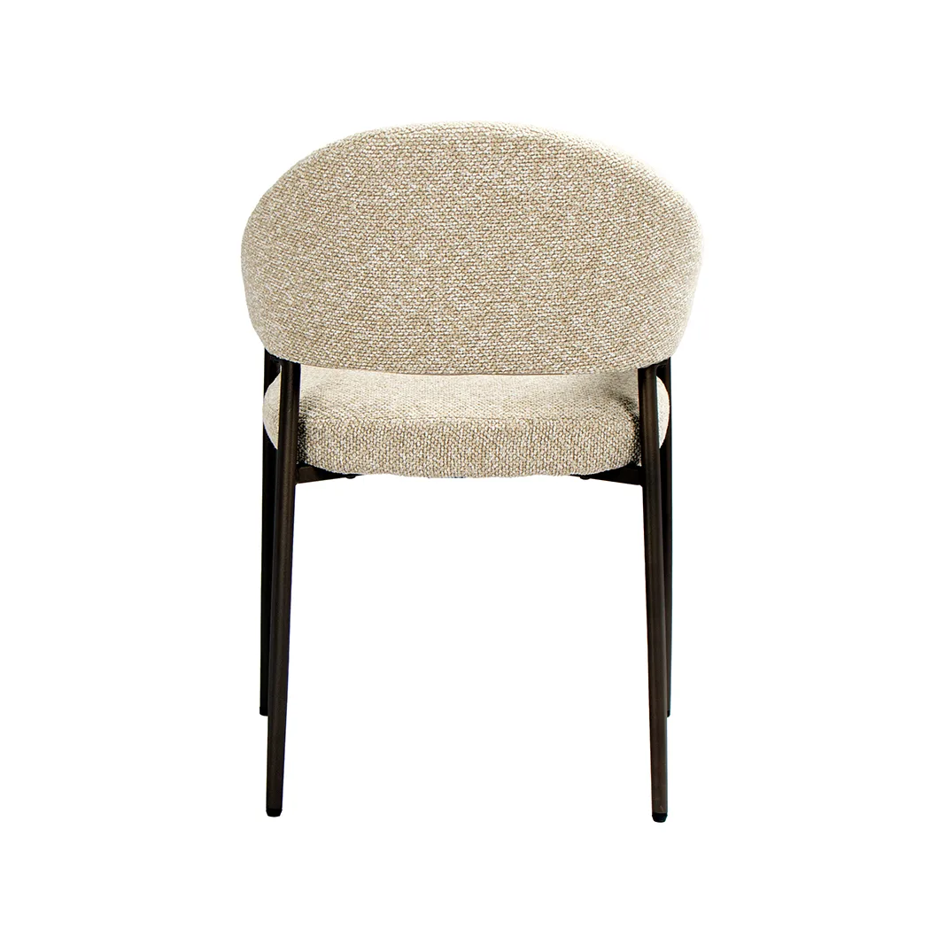 LABEL51 dining chair Sora bronze metal