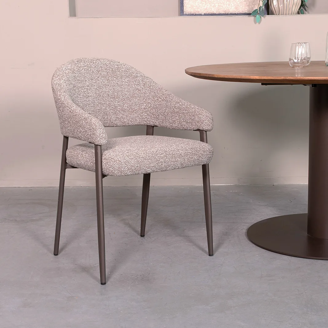 LABEL51 dining chair Sora bronze metal