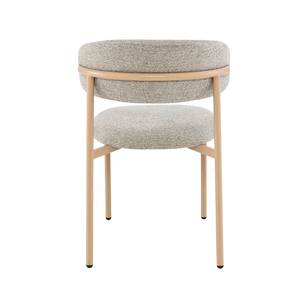 LABEL51 Esszimmerstuhl Kaito naturel metaal in Prestige Beige, Detail 5