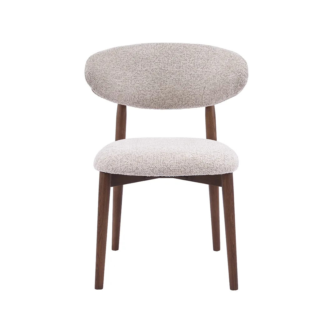 LABEL51 Esszimmerstuhl Kyoto walnoot hout in Beige Superb, Detail 2