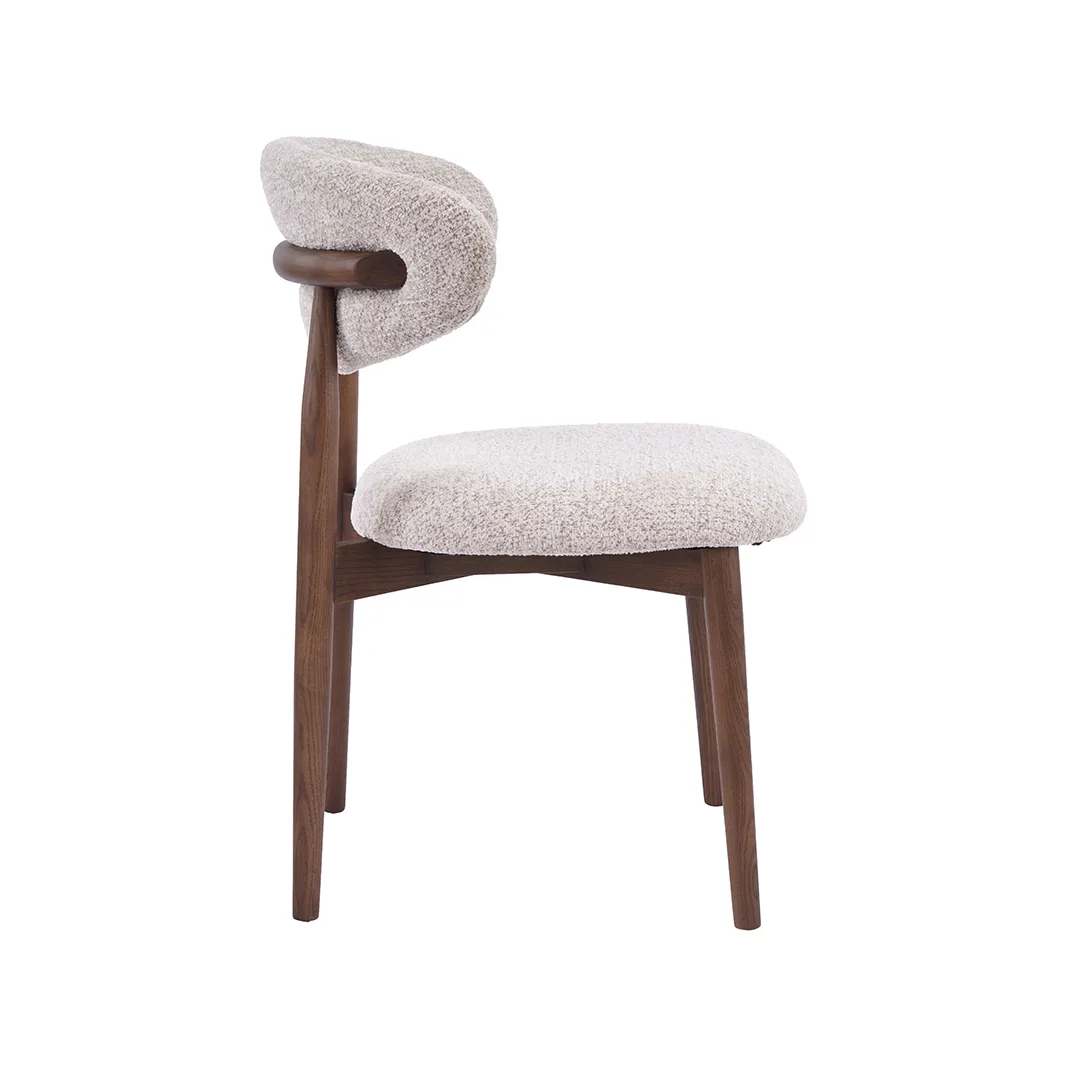 LABEL51 dining chair Kyoto walnoot wood