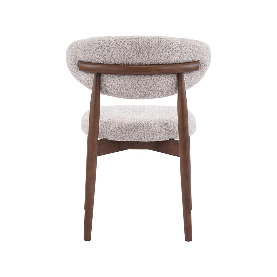 LABEL51 dining chair Kyoto walnoot wood
