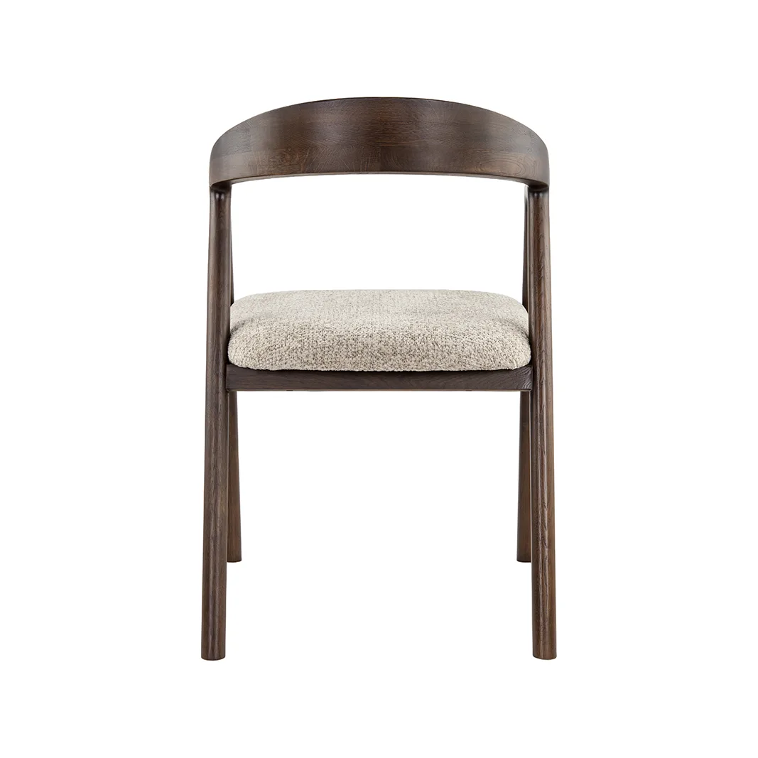 LABEL51 dining chair Lone walnoot wood