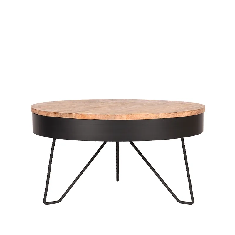 LABEL51 Couchtisch Saran 80 cm, rund - LABEL51