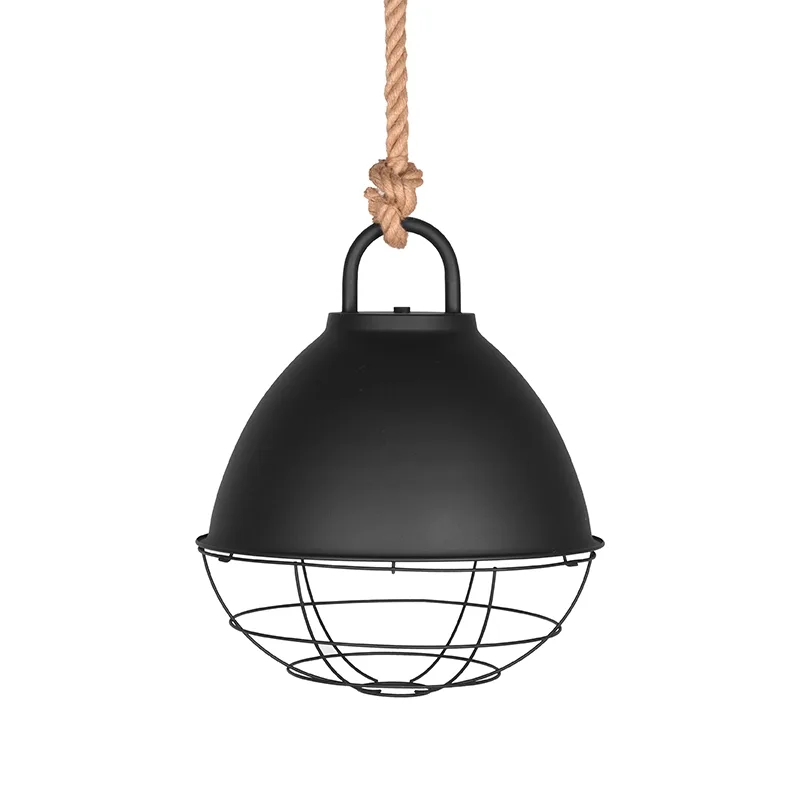 LABEL51 Hanglamp Korf M in Zwart metaal