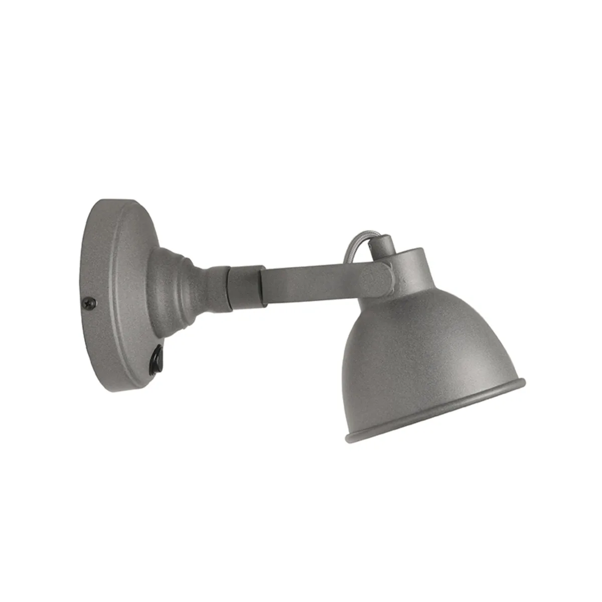 Wandlamp Bremen M (Metaal, Concrete) - LABEL51