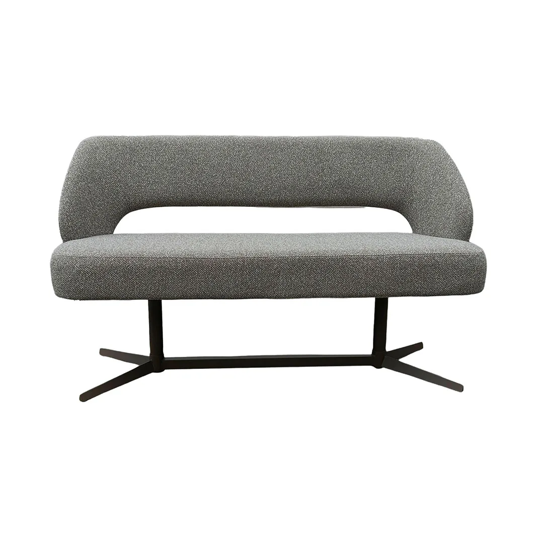 LABEL51 Essbank Saint Tropez in Royal Boucle Mushroom 150x61x88 cm