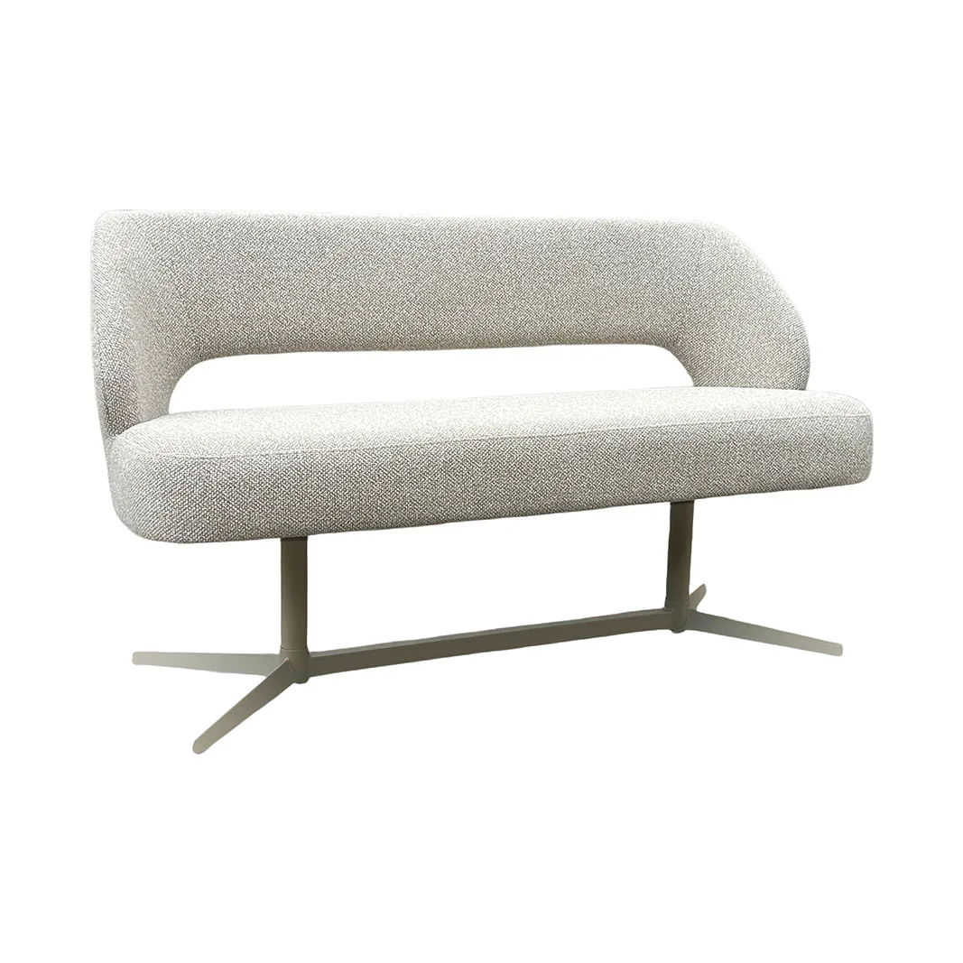 LABEL51 Essbank Saint Tropez in Royal Boucle Natural 150x61x88 cm, Detail 1