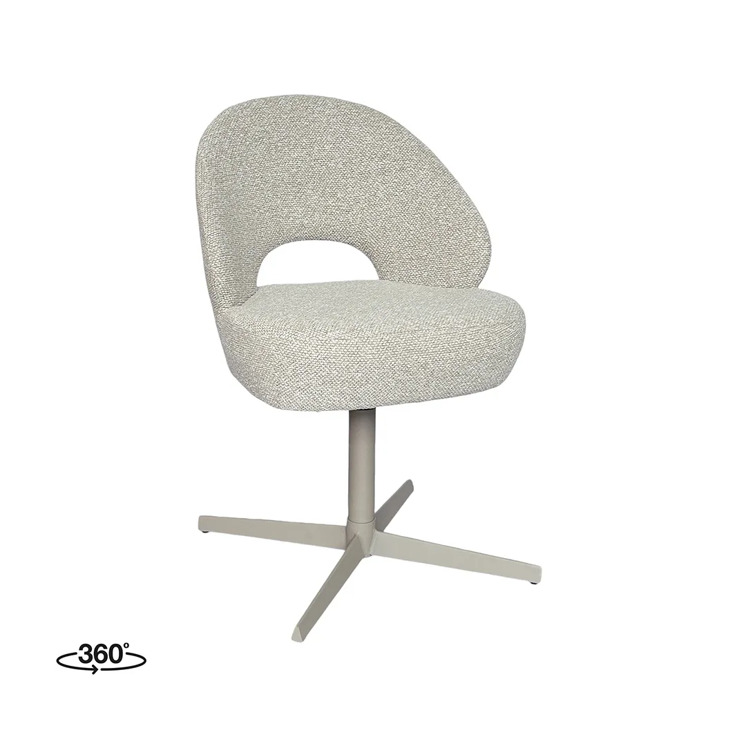 LABEL51 Esszimmerstuhl Saint Tropez in Royal Boucle Natural