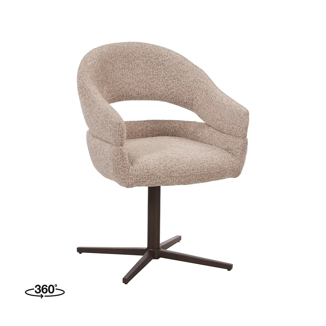 LABEL51 Esszimmerstuhl Donna in Beige Superb