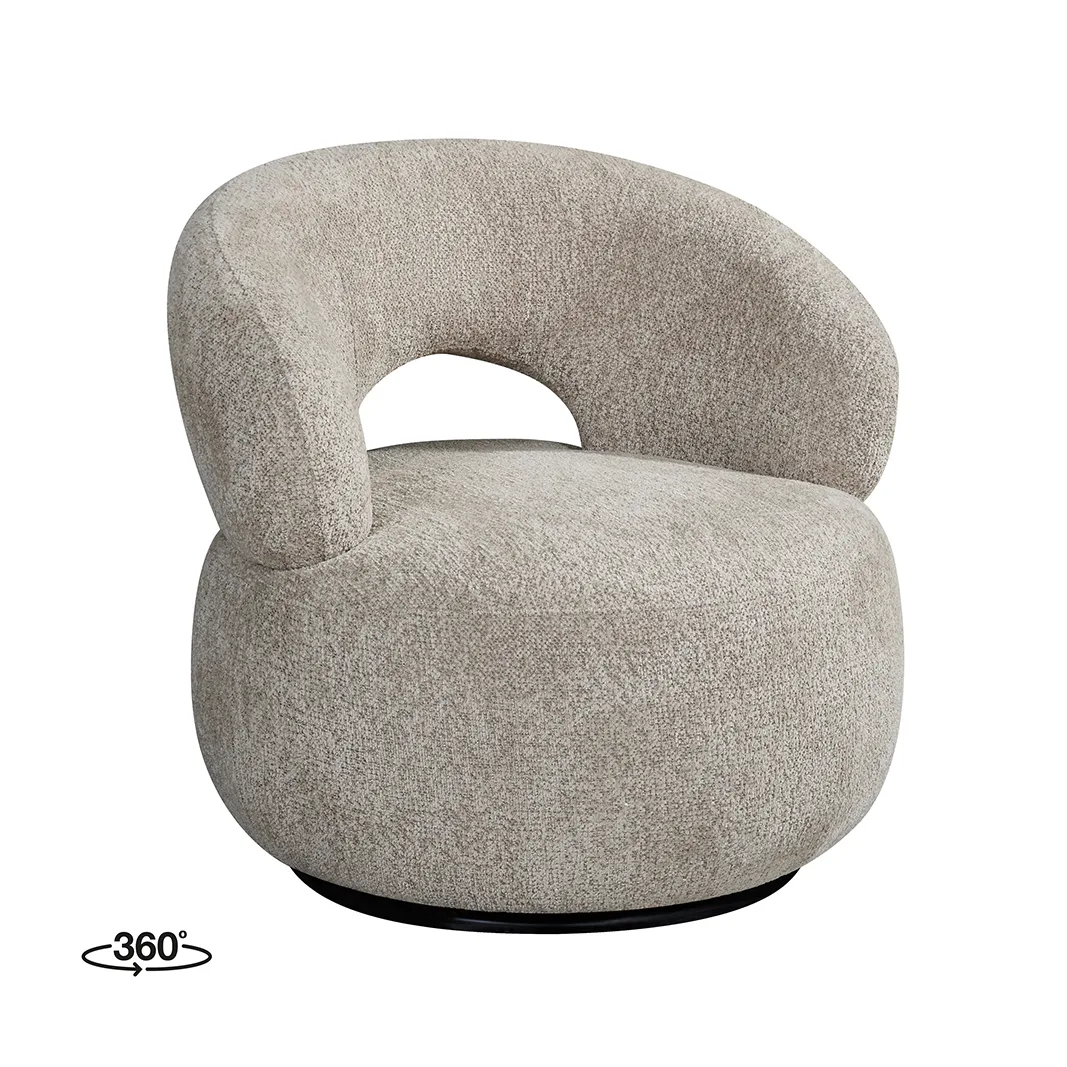 LABEL51 Sessel Nusenna in Beige Superb