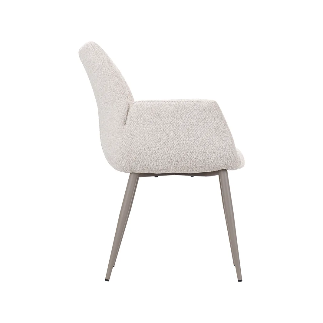 LABEL51 Esszimmerstuhl Legend beige stof in Naturel Superb, Detail 2