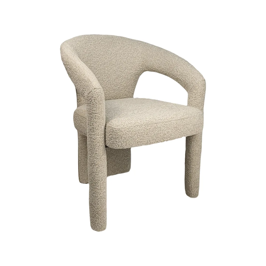 LABEL51 dining chair Haruki natural fabric - LABEL51
