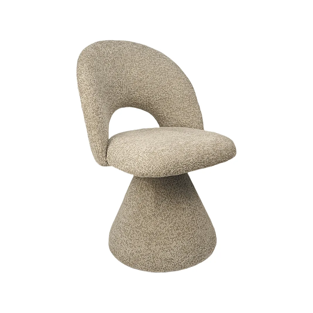 Eetkamerstoel Studio beige stof - LABEL51