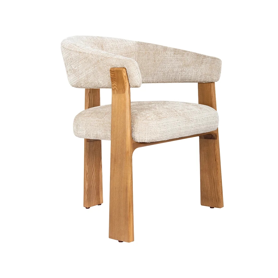 Eetkamerstoel Nice naturel hout - LABEL51