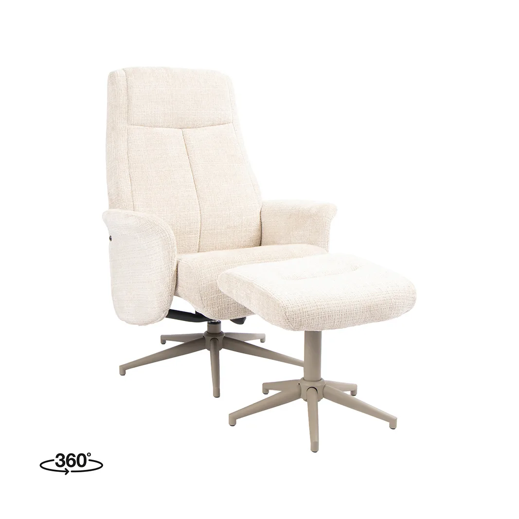 Fauteuil Tumba (Cremona, Natural) - LABEL51