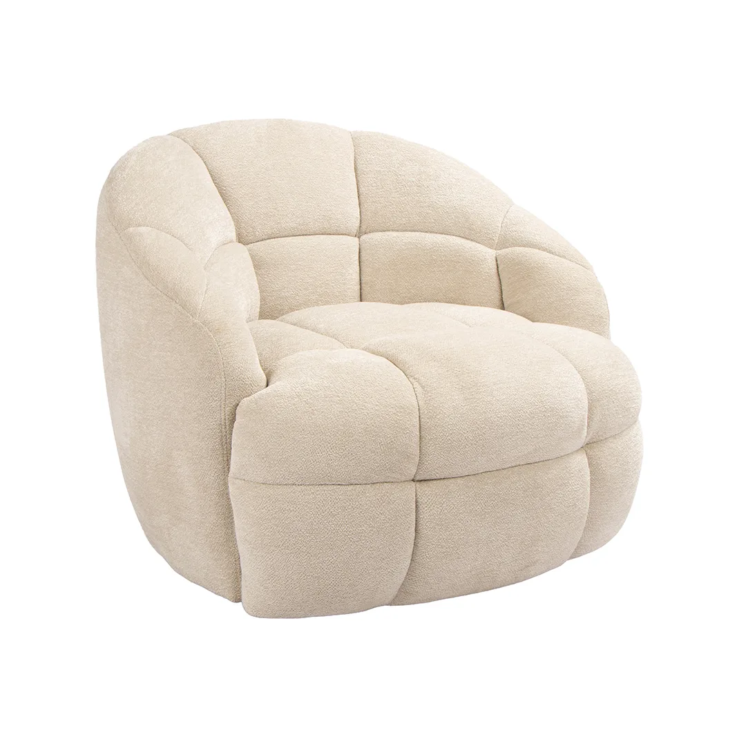 LABEL51 Sessel Bubble (Raven, Natur)