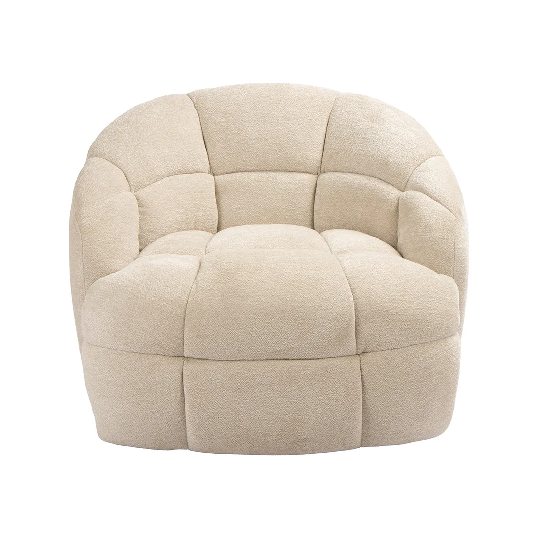 LABEL51 Sessel Bubble (Raven, Natur)