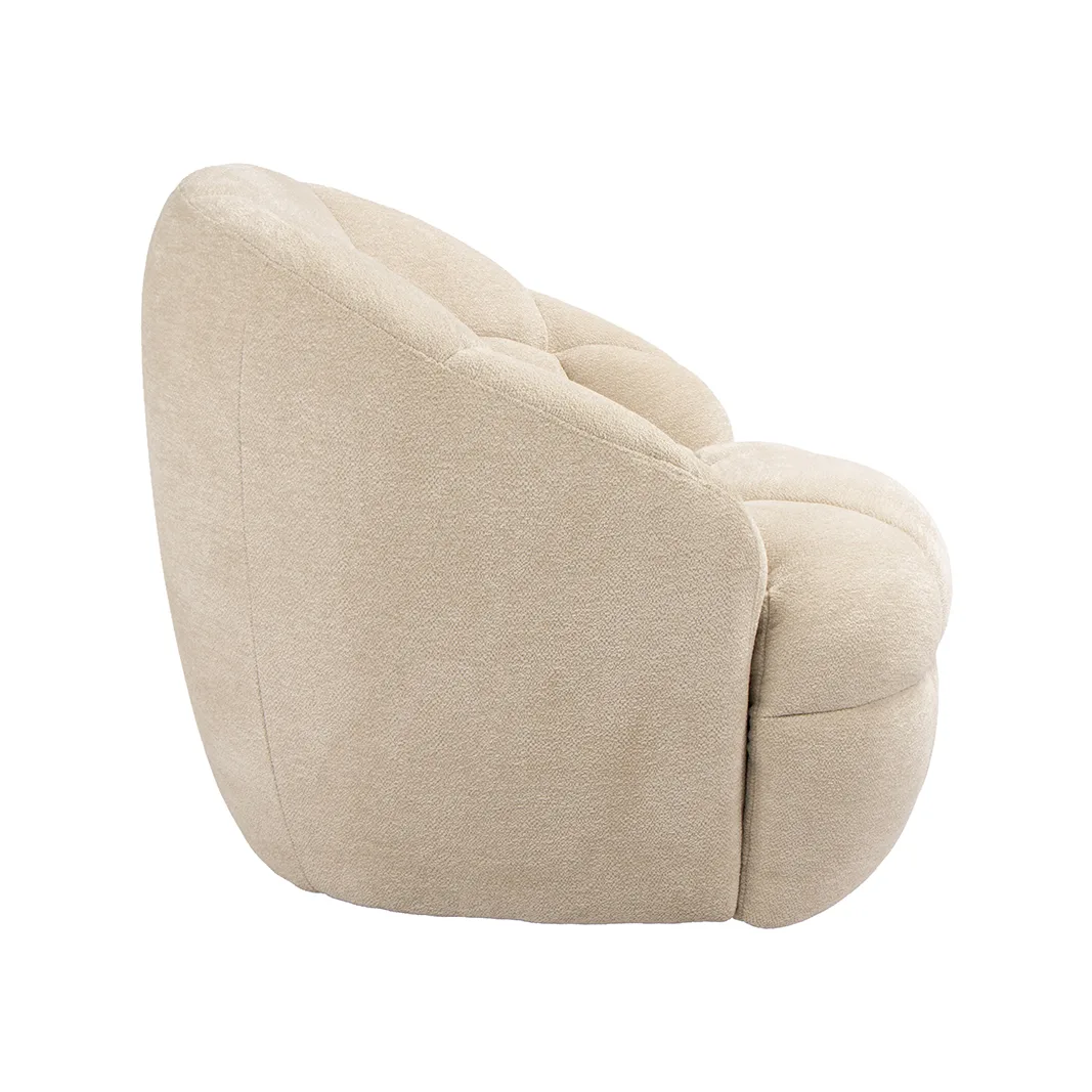 LABEL51 Sessel Bubble (Raven, Natur)