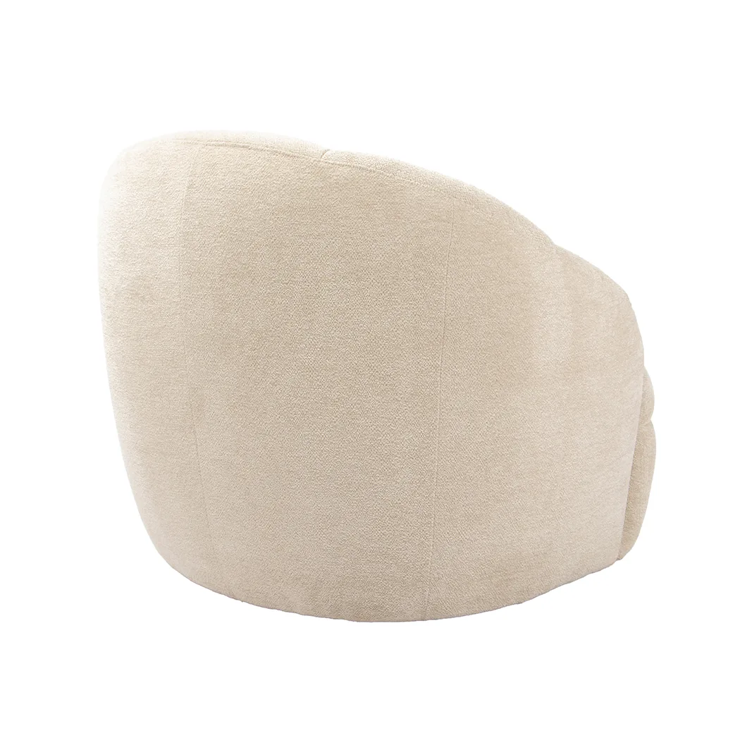 LABEL51 Sessel Bubble (Raven, Natur)