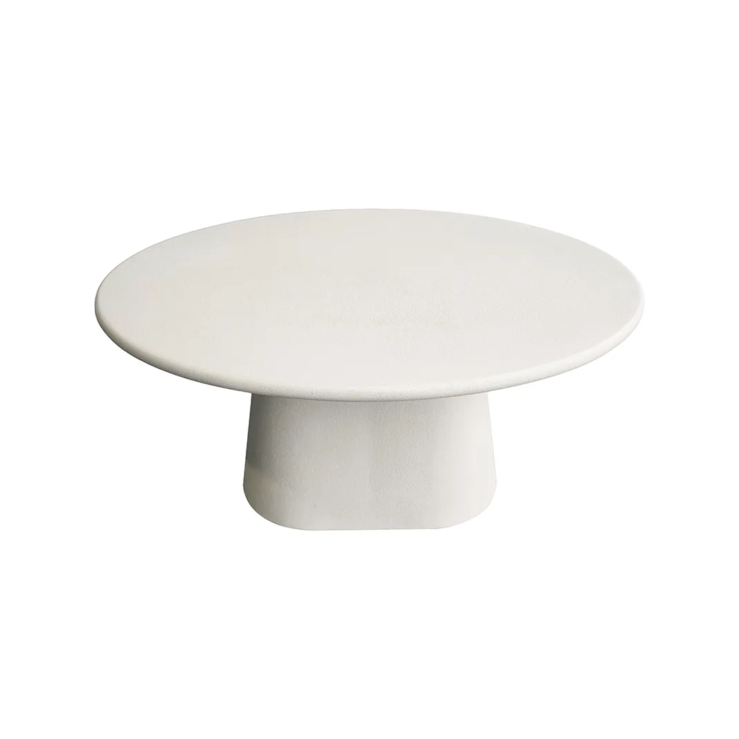 LABEL51 Couchtisch Elan 90 cm (Concrete, Beige)