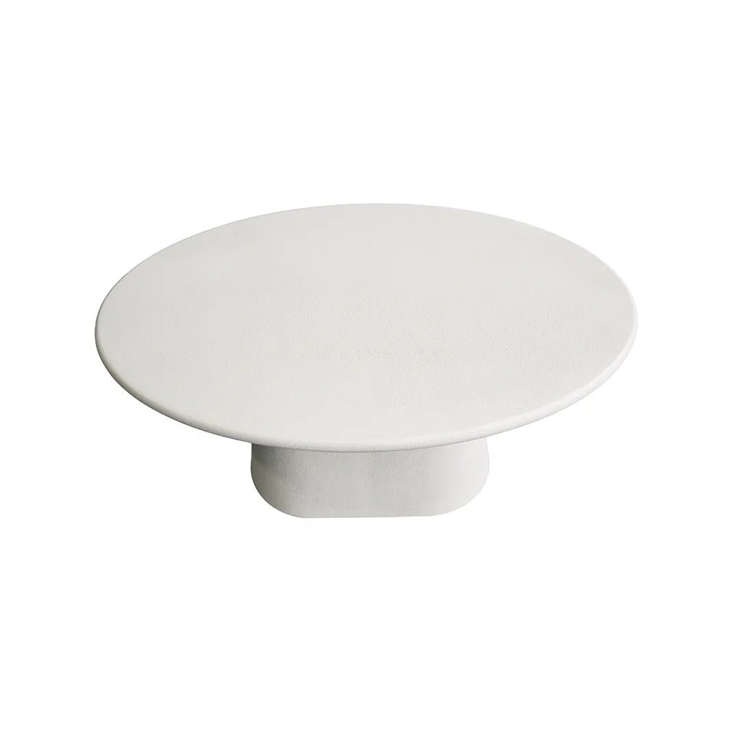 LABEL51 Couchtisch Elan 90 cm (Concrete, Beige)