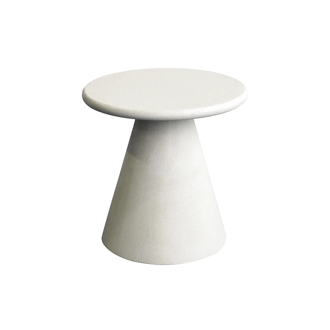 LABEL51 side table Elan 45x45 cm (Concrete, Beige)