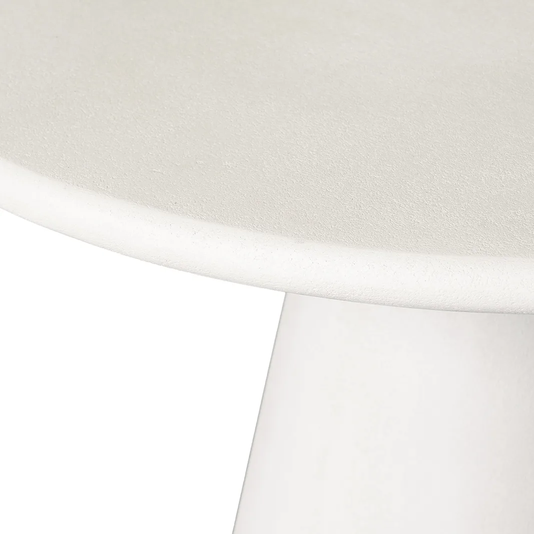 Bijzettafel Elan 45x45 cm (Concrete, Beige) - LABEL51
