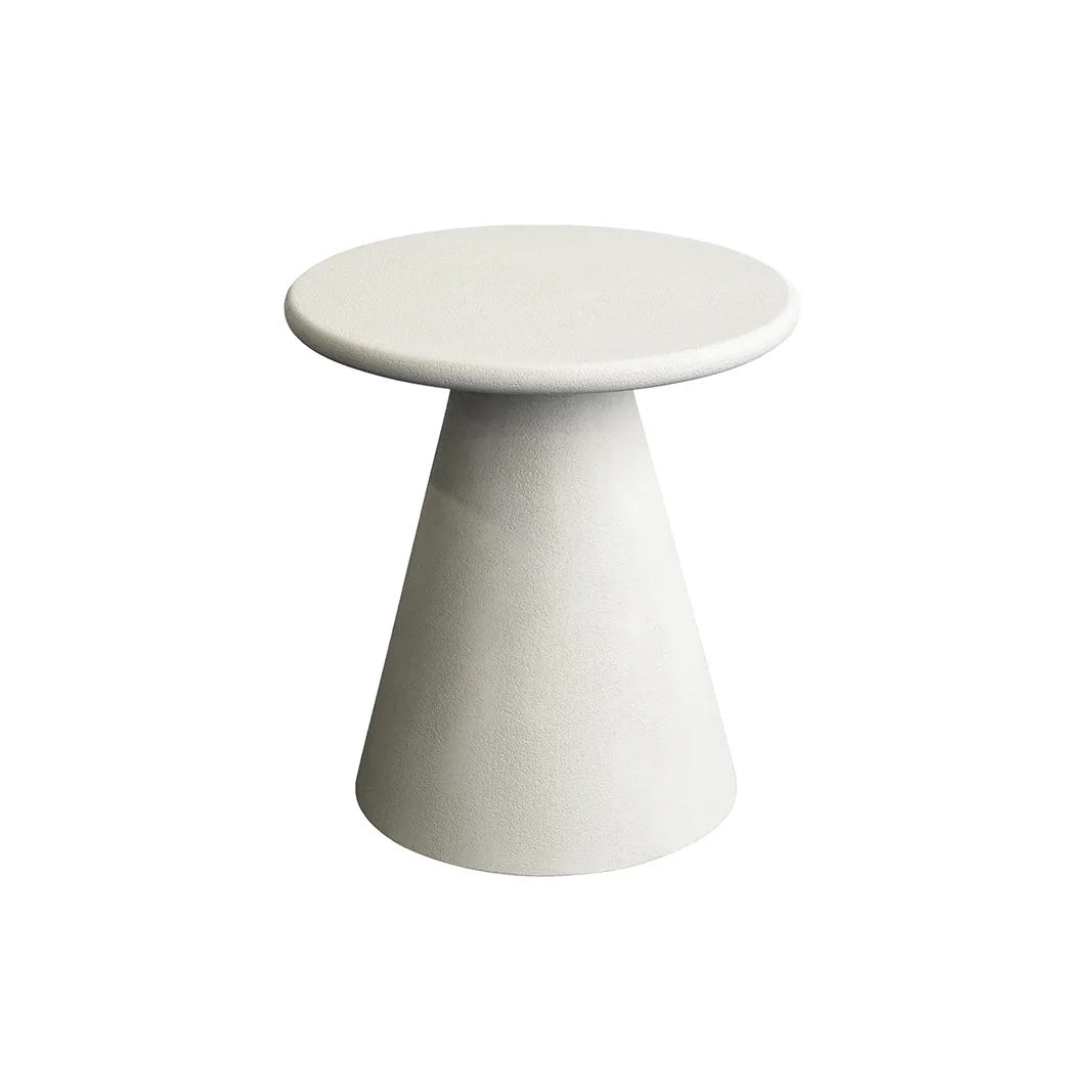 LABEL51 Couchtisch Elan 45x45 cm (Concrete, Beige)
