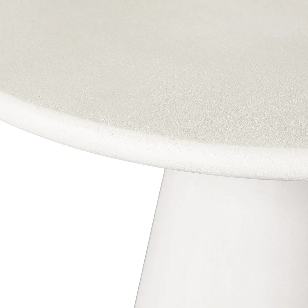 Eetkamertafel Elan 110x110 cm (Concrete, Beige) - LABEL51