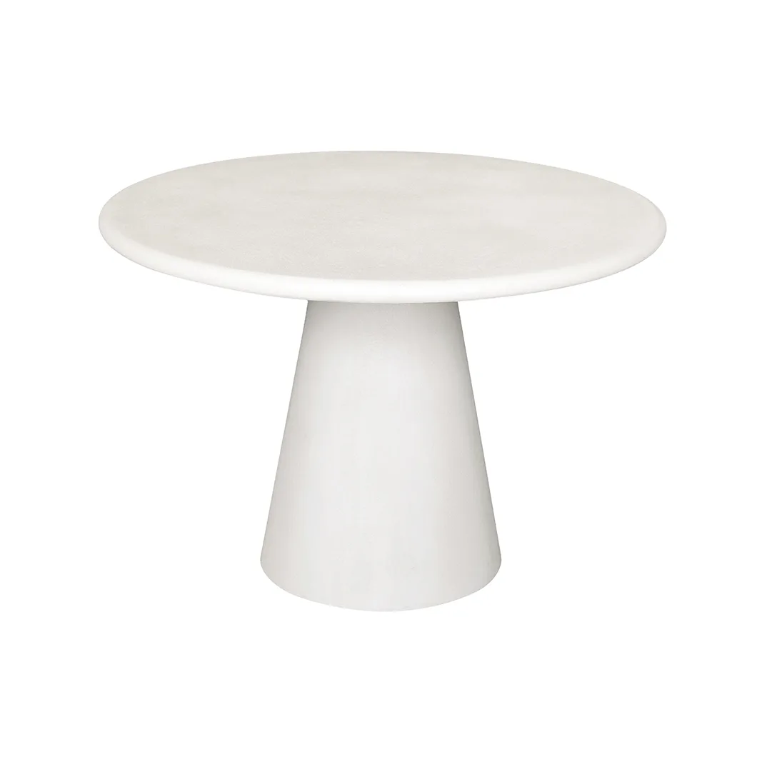LABEL51 dining table Elan 130x130 cm (Concrete, Beige)