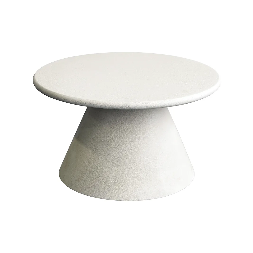 LABEL51 Couchtisch Elan 70x70 cm (Concrete, Beige)