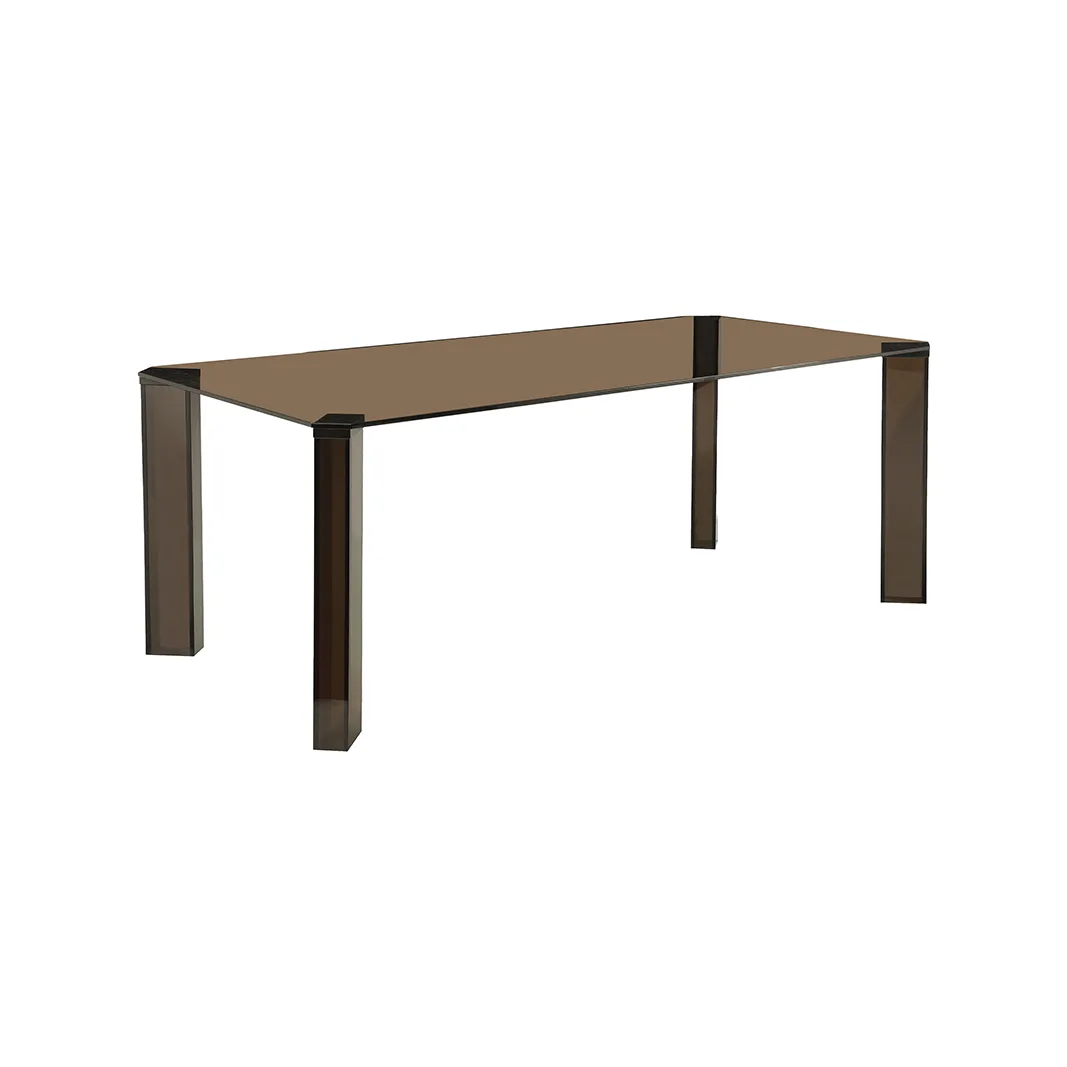 Eetkamertafel Avery 200 cm (Cristal, Brown) - LABEL51