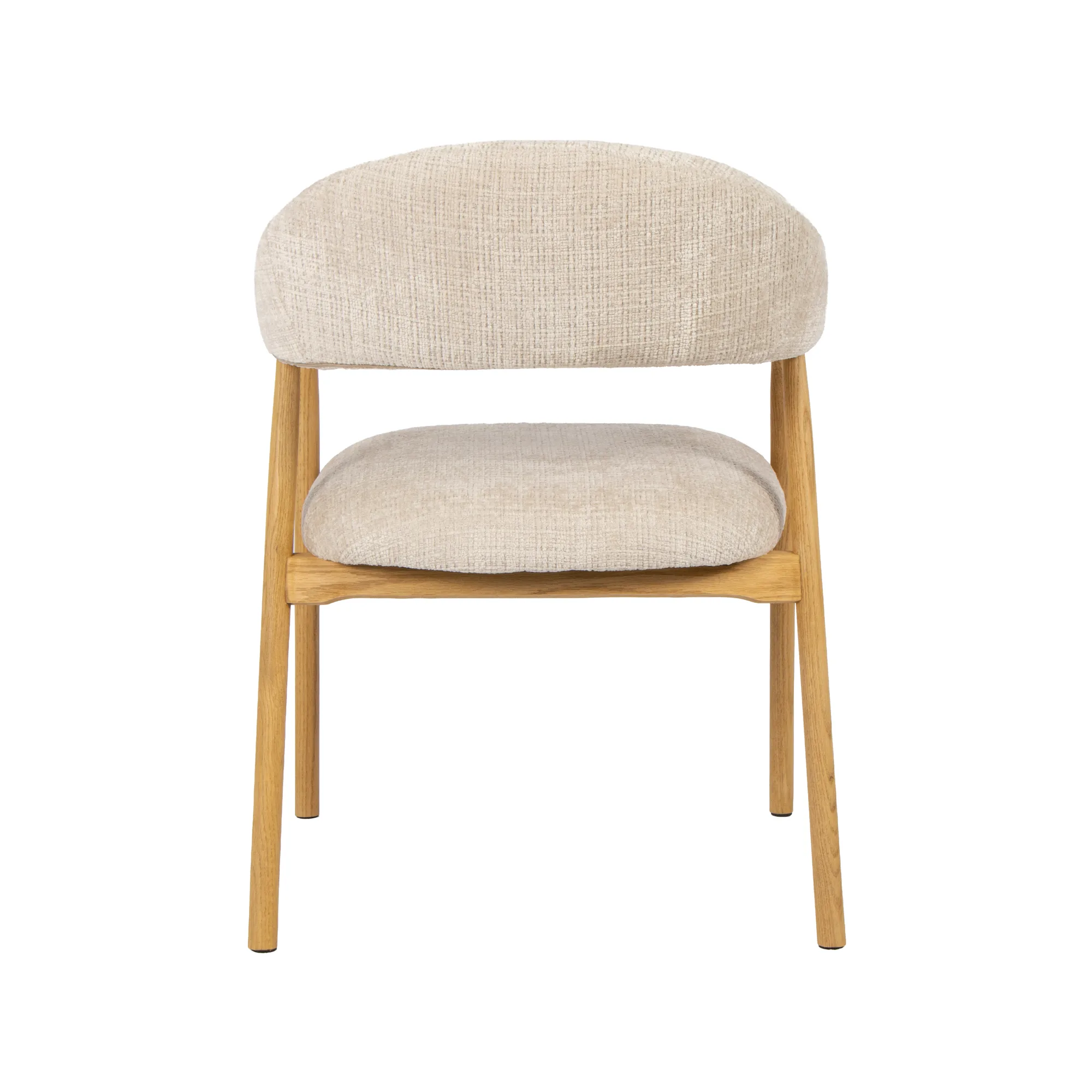 LABEL51 dining chair Maren naturel hout (Cremona, Natural)