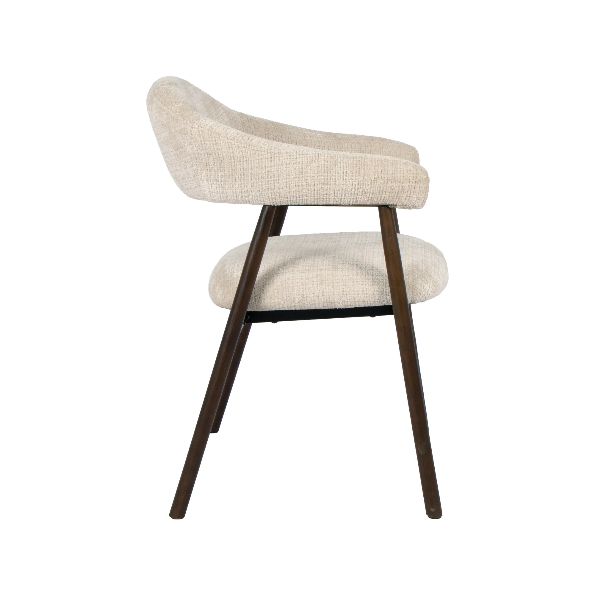 LABEL51 dining chair Maren walnoot hout (Cremona, Natural)