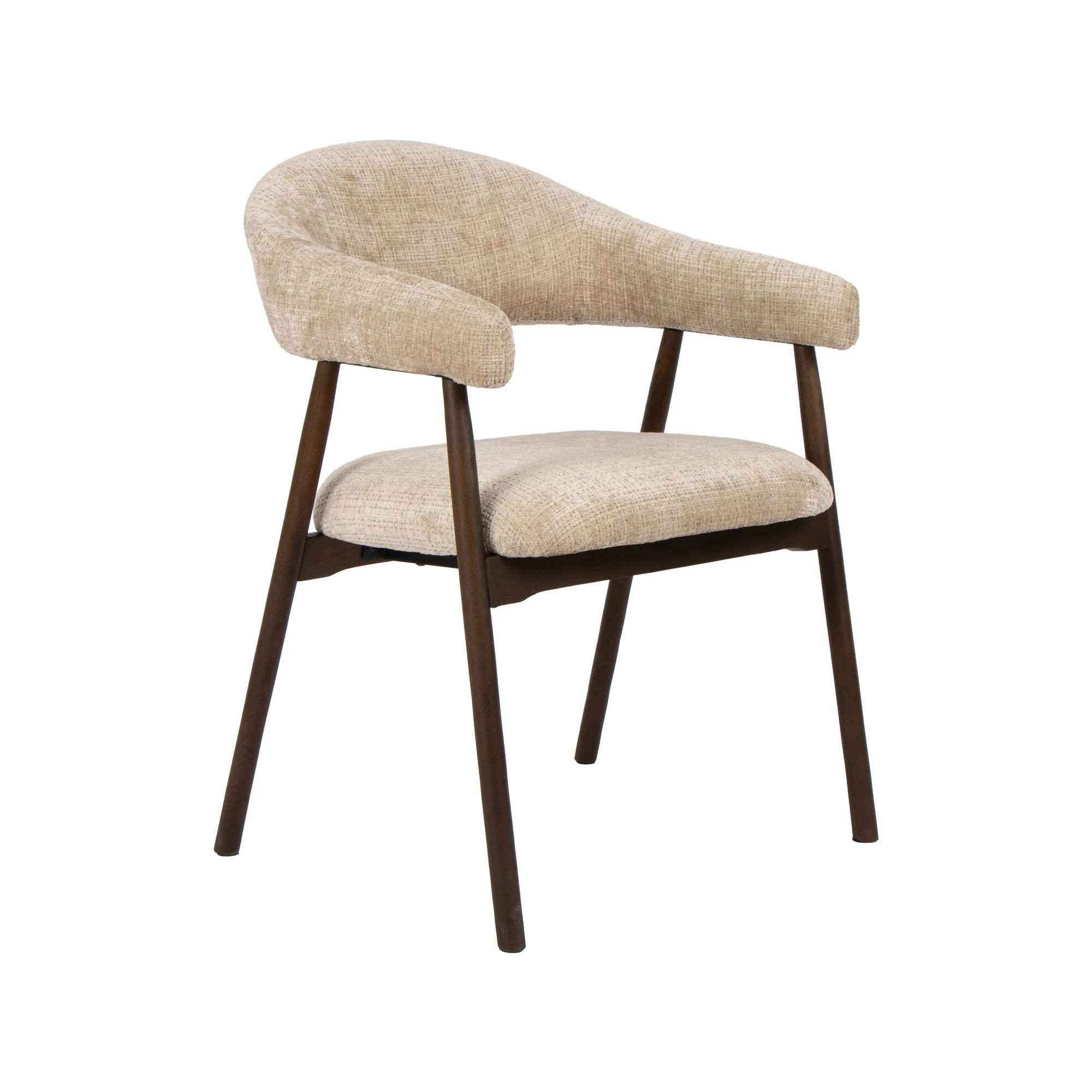 LABEL51 dining chair Maren walnoot hout (Cremona, Natural)