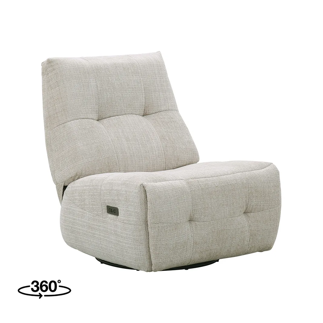LABEL51 armchair Snooze Lounge 1-motorig (Cremona, Natural)