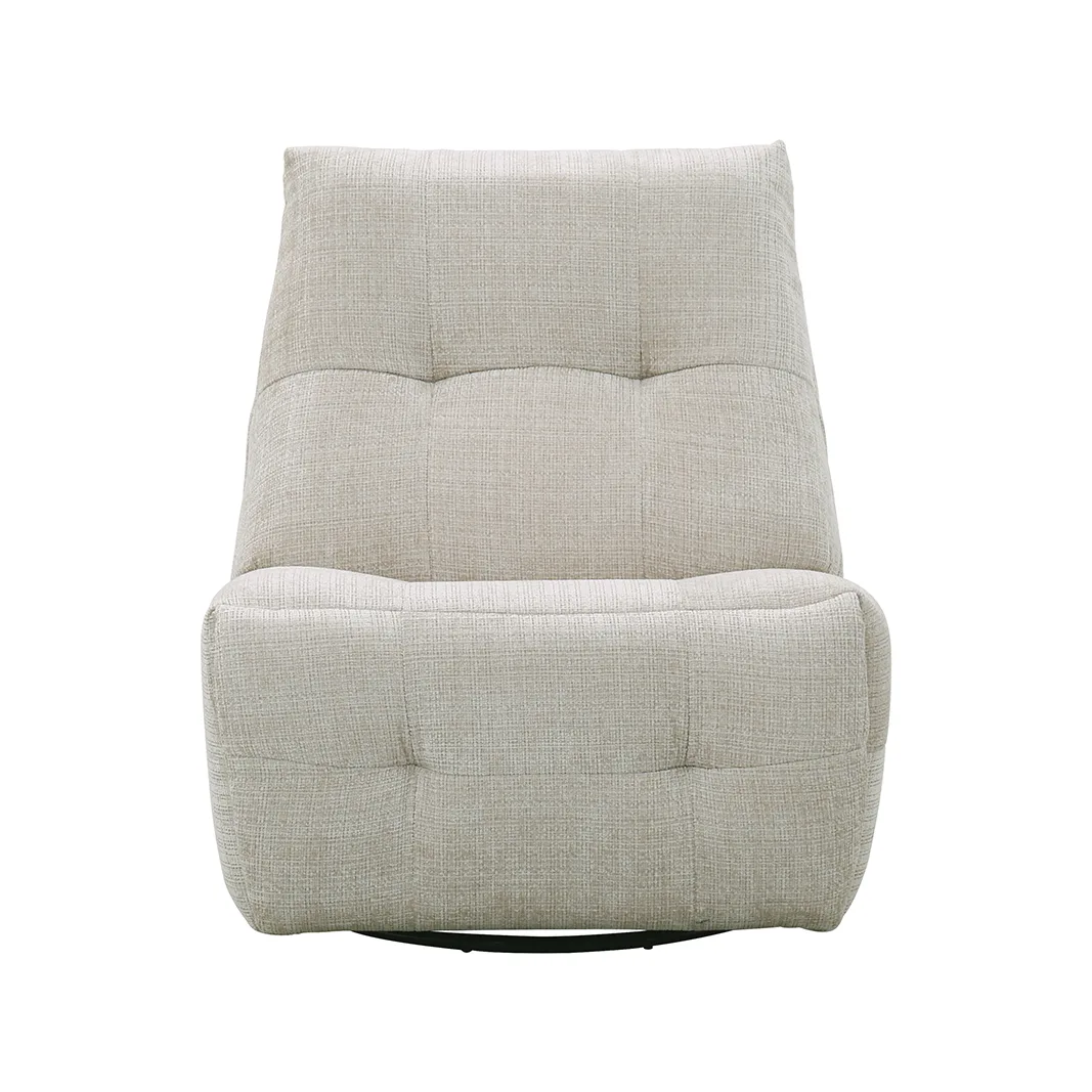 Fauteuil Snooze Lounge 1-motorig (Cremona, Natural) - LABEL51