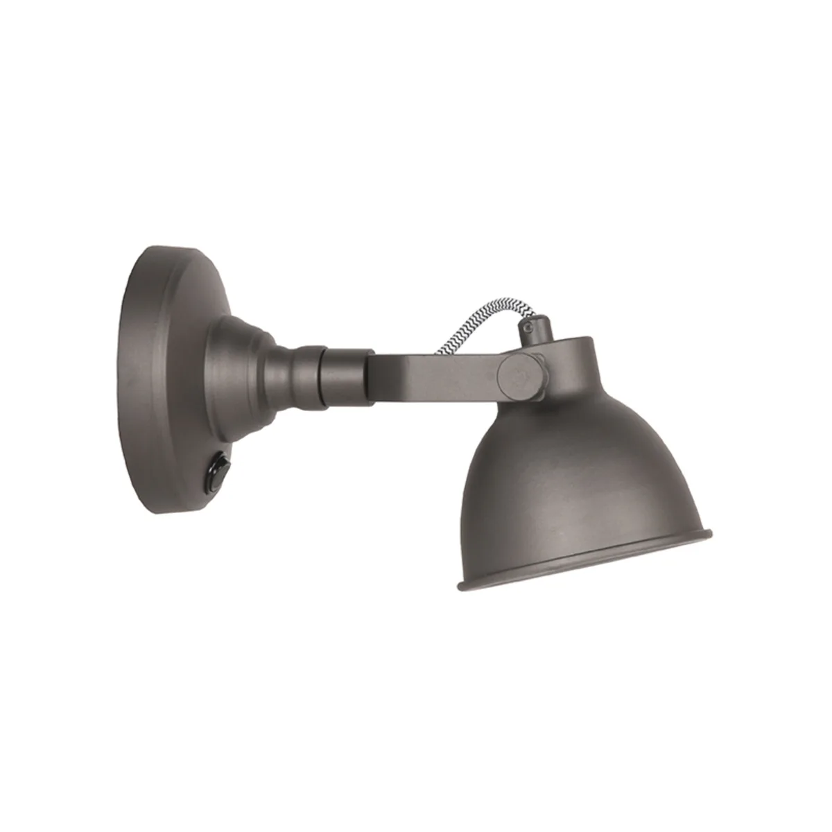 LABEL51 Wandlamp Bow M in Burned Steel, detail 2