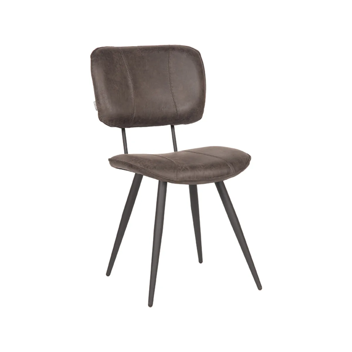 LABEL51 dining chair Fos black metal - LABEL51