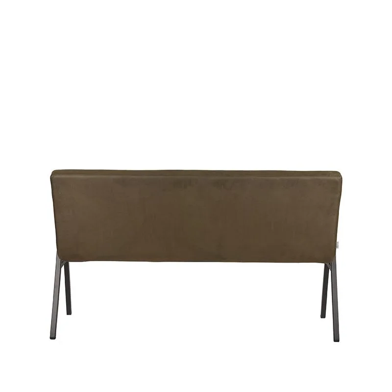LABEL51 Essbank Matz 145 cm in Microfiber Army, Detail 2