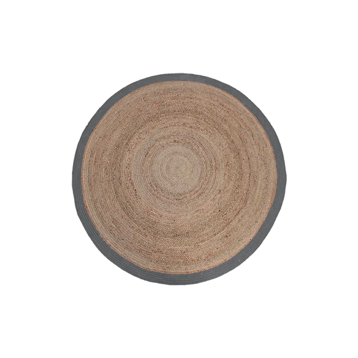 LABEL51 Teppich Jute 90x90 cm, rond in Naturel jute